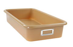 SHIRLEY KS TAN STORAGE BIN - 19 L X 10 W X 3-3/8 H - TAN - EACH