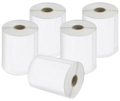 LABEL EX LARGE SHIPPING 4X6 IN WHITE 220 LABELS/ROLL PK OF 5 DYM2026404
