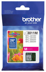 CARTRIDGE INK TONER BROTHER BRTLC3011M MAGENTA