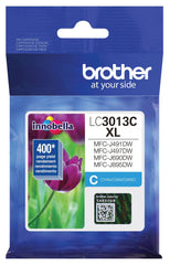 CARTRIDGE INK TONER BROTHER BRTLC3013C CYAN
