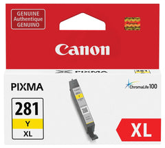 CARTRIDGE INK TONER CANON PIXMA CNMCLI281XLYW YELLOW