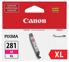 CARTRIDGE INK TONER CANON PIXMA CNMCLI281XLMA MAGENTA