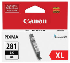 CARTRIDGE INK TONER CANON PIXMA CNMCLI281XLBK BLACK