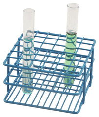 RACK TEST TUBE EPOXY COATED 6 X 6 FORMAT 10-13MM