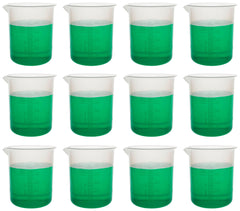 BEAKER POLYPROPYLENE 500ML PACK OF 12