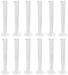 CYLINDER GRADUATED POLYPROPYLENE 100ML PACK OF 12
