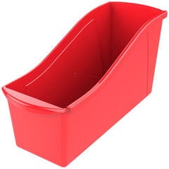 BOOK BINS INTERLOCKING LARGE RED EACH