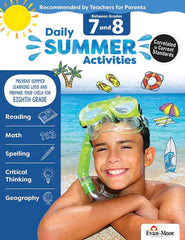 WORKBOOK - DAILY SUMMER ACTIVITIES GR 7-8