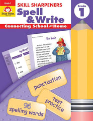 WORKBOOK - SKILL SHARPENERS SPELL/WRITE GR 1