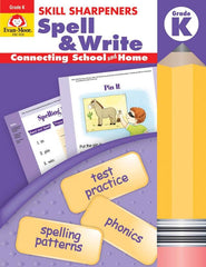 WORKBOOK - SKILL SHARPENERS SPELL/WRITE GR K