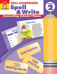 WORKBOOK - SKILL SHARPENERS SPELL/WRITE GR 2