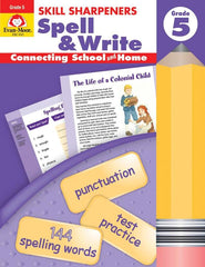 WORKBOOK - SKILL SHARPENERS SPELL/WRITE GR 5