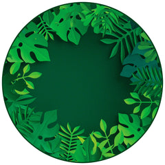 CARPETS FOR KIDS PIXEL PERFECT TROPICAL PARADISE - 6 FT ROUND