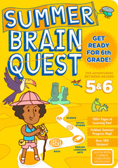 WORKBOOK - BRAIN QUEST SUMMER 5 - 6