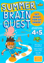 WORKBOOK - BRAIN QUEST SUMMER 4 - 5
