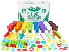 DOUGH CRAYOLA CLASSPACK 3 OZ SET AND TOOLS