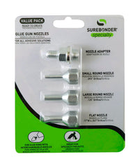 GUN GLUE NOZZELS SUREBONDER 4 PC SET