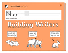 WORKBOOK - BUILDING WRITERS A/GR K