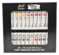 PAINT ACRYLIC SAX PREMIUM 0.34OZ TUBE SAX PREMIUM SET OF 24