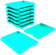 TRAY ACTIVITY 12 X 16 LARGE TEAL PACK OF 12