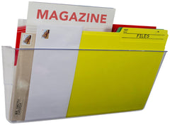 WALL POCKET STOREX LEGAL CLEAR