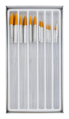 BRUSH PAINT TAKLON CLEAR CHOICE ROUND VALE SET OF 24