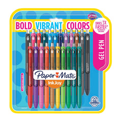 PEN PAPERMATE INKJOY GEL 600RT 0.7MM ASST SET OF 22