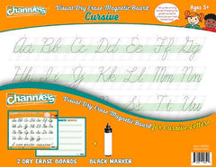 WRITING - MAGNETIC DRY ERASE CURSIVE BOARD S/2