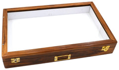 BOX INSECT STORAGE POLISHED WOOD