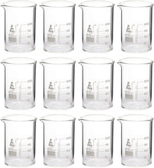 BEAKERS BOROSILICATE GLASS 20ML 12PK