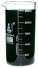 BEAKER GLASS TALL FORM 250ML