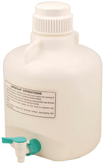 CARBOY POLY W/ STOPCOCK 10 LITER