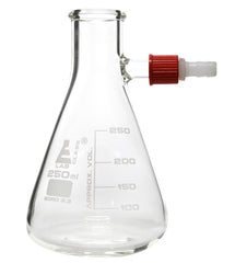 FLASK FILTER GLASS W/ PLASTIC ARM 250ML