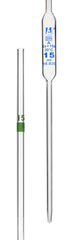 PIPETTE BULB FORM GLASS CLASS A 15ML