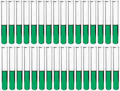 TUBE TEST RIMMED GLASS 20 X 150MM 32 PK