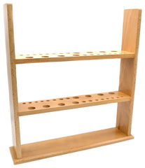 STAND PIPETTE WOODEN FOR 24 PIPETTES