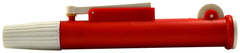PUMP PIPETTE 25ML RED
