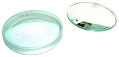 SET OPTICAL GLASS LENS 75MM DIAMETER