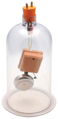 BELL IN VACUUM JAR - ACRYLIC 4-6V DC