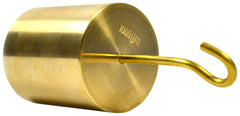WEIGHT INDIVIDUAL HOOKED BRASS 1000G