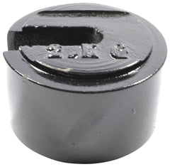 WEIGHT CAST IRON SLOTTED 2KG
