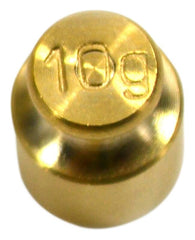 WEIGHT BALANCE BRASS 10G