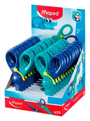 SCISSORS MAPED KIDI CUT ALL PLASTIC SPRING ASSIST 4.75 IN PK OF 20