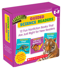 BOOK - GUIDED SCIENCE READERS S/16 LVL E-F