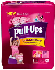 HUGGIES PULL UP PANTS TRAINING PANTS 3T-4T GIRLS 88/CS