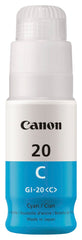 INK BOTTLE CANON MEGATANK GI-20 CYAN CNMGI20CYAN
