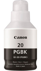 INK BOTTLE CANON MEGATANK GI-20 BLACK CNMGI20BLACK
