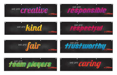 CHARACTER ED SET OF 8