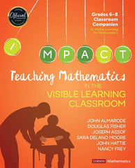 BOOK - TEACHING MATH IN VISIBLE LEARNING CLSRM GR 6-8