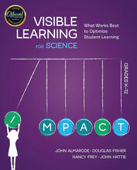 BOOK - VISIBLE LEARNING FOR SCIENCE GR K-12